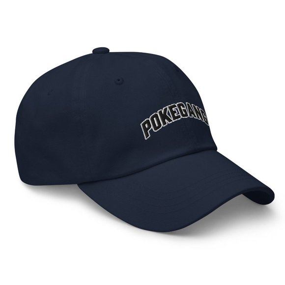 PokeGang Unisex Dan Navy Antique Buckle 100% Chino Cotton Twill Hat